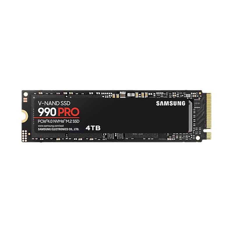 [NS014915] Samsung 990 PRO PCIe 4.0 NVMe M.2 4TB SSD upto 7450/6900 MB/s read/write Speed
