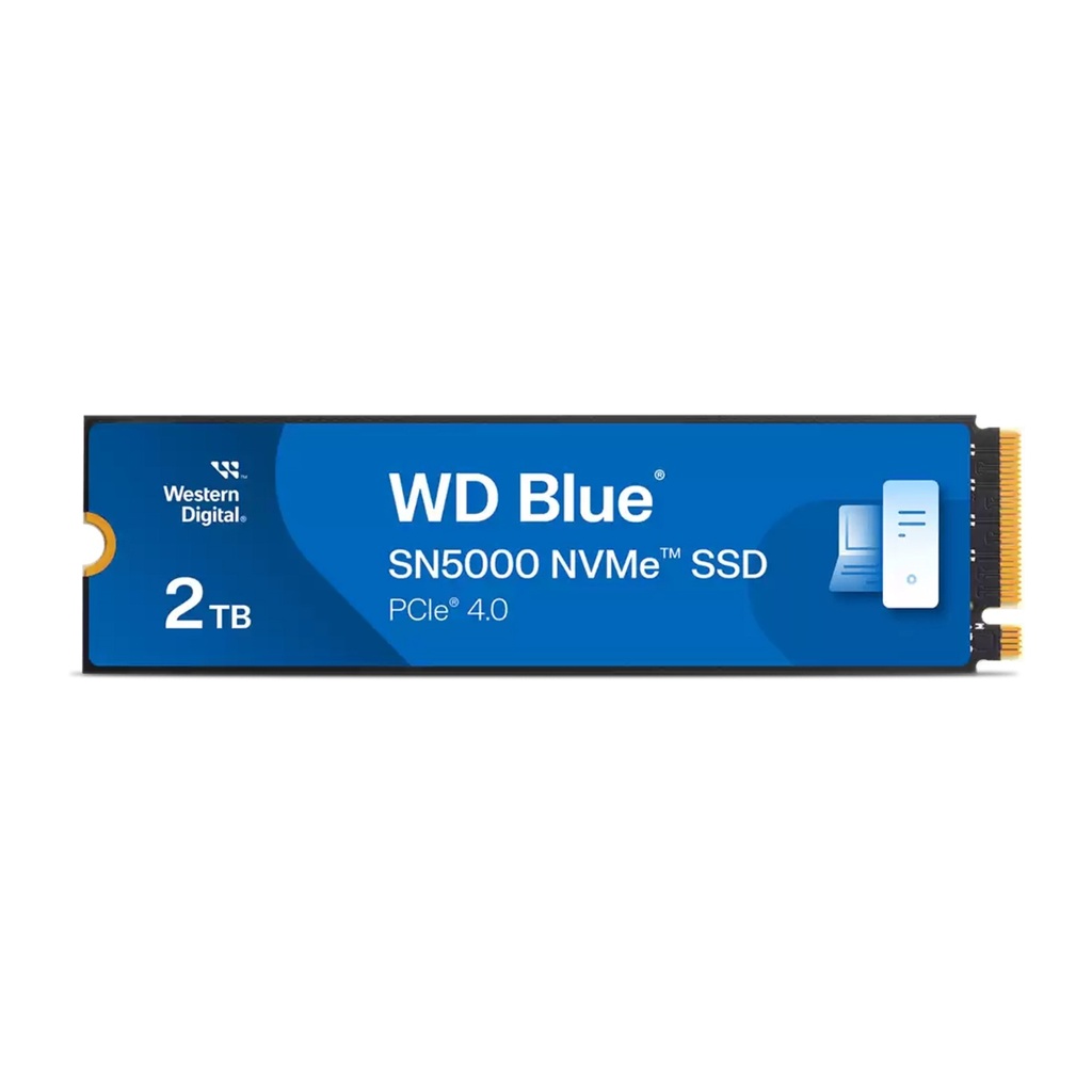 [NS028182] WD Blue SN5000 2TB NVME SSD M.2 PCIe 4.0 Upto 5,150 MB/s Read