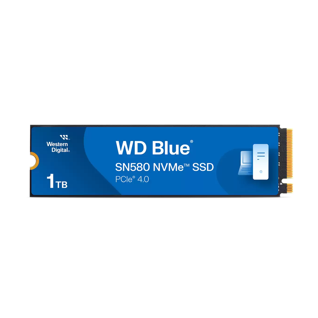 [NS026638] WD Blue SN580 1TB PCIe 4.0 NVME SSD Upto 4150 MB/s Read