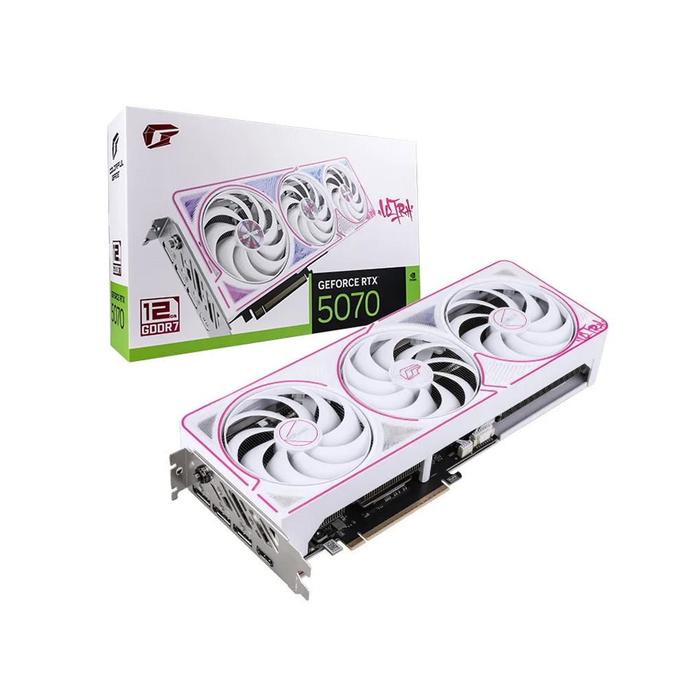 [NS031782] ColorFul iGame Geforce RTX 5070 12GB Ultra W OC GDDR7 Graphic Card