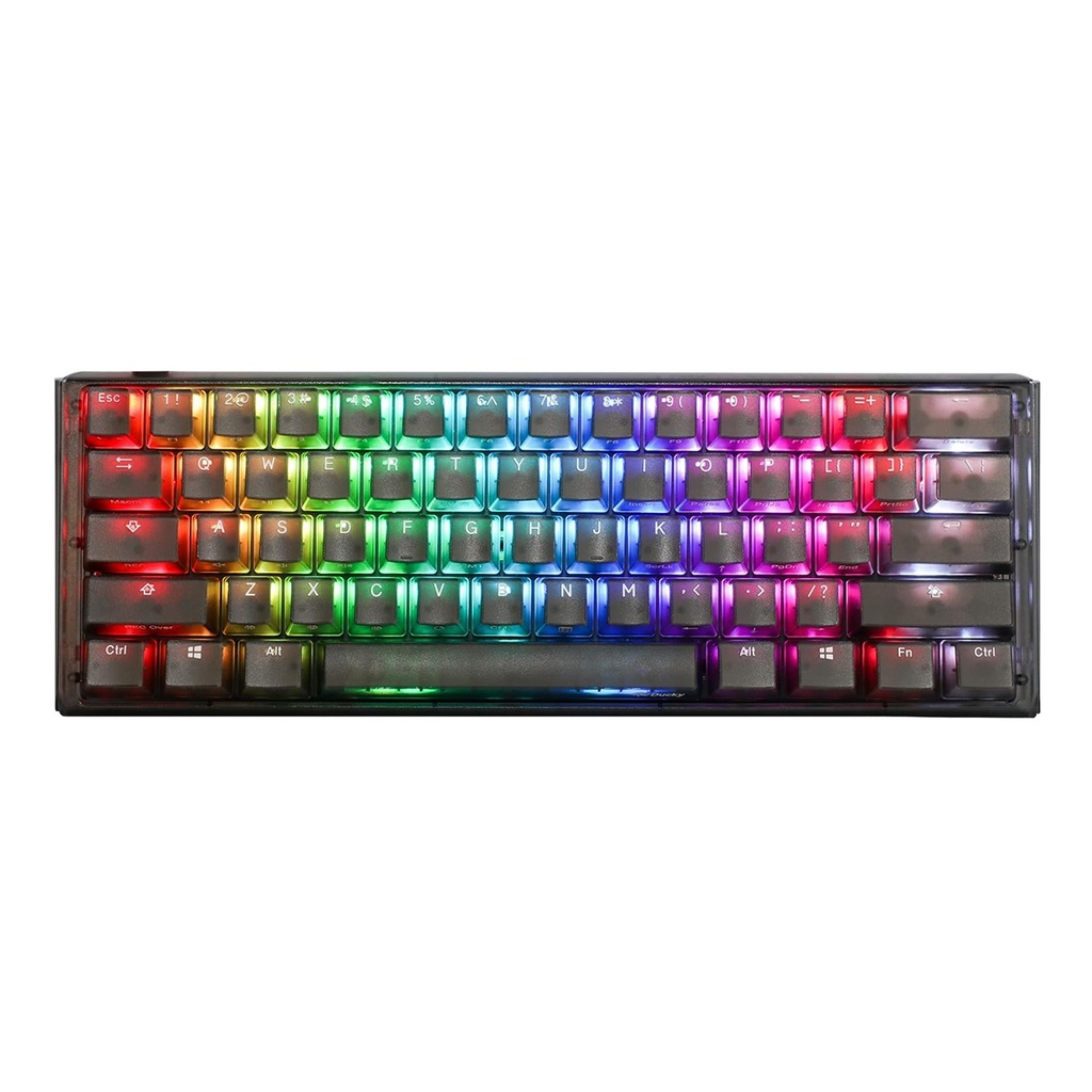 Ducky One 3 Mini Hot-Swap RGB Mechanical Gaming Keyboard Cherry MX Blue Switch - Aura Black