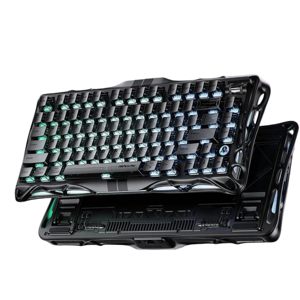 [NS031632] Gravastar Mercury V75 75% Hall Effect Magnetic Switch Gaming Keyboard For Windows XP & Above/Mac - Stealth Black