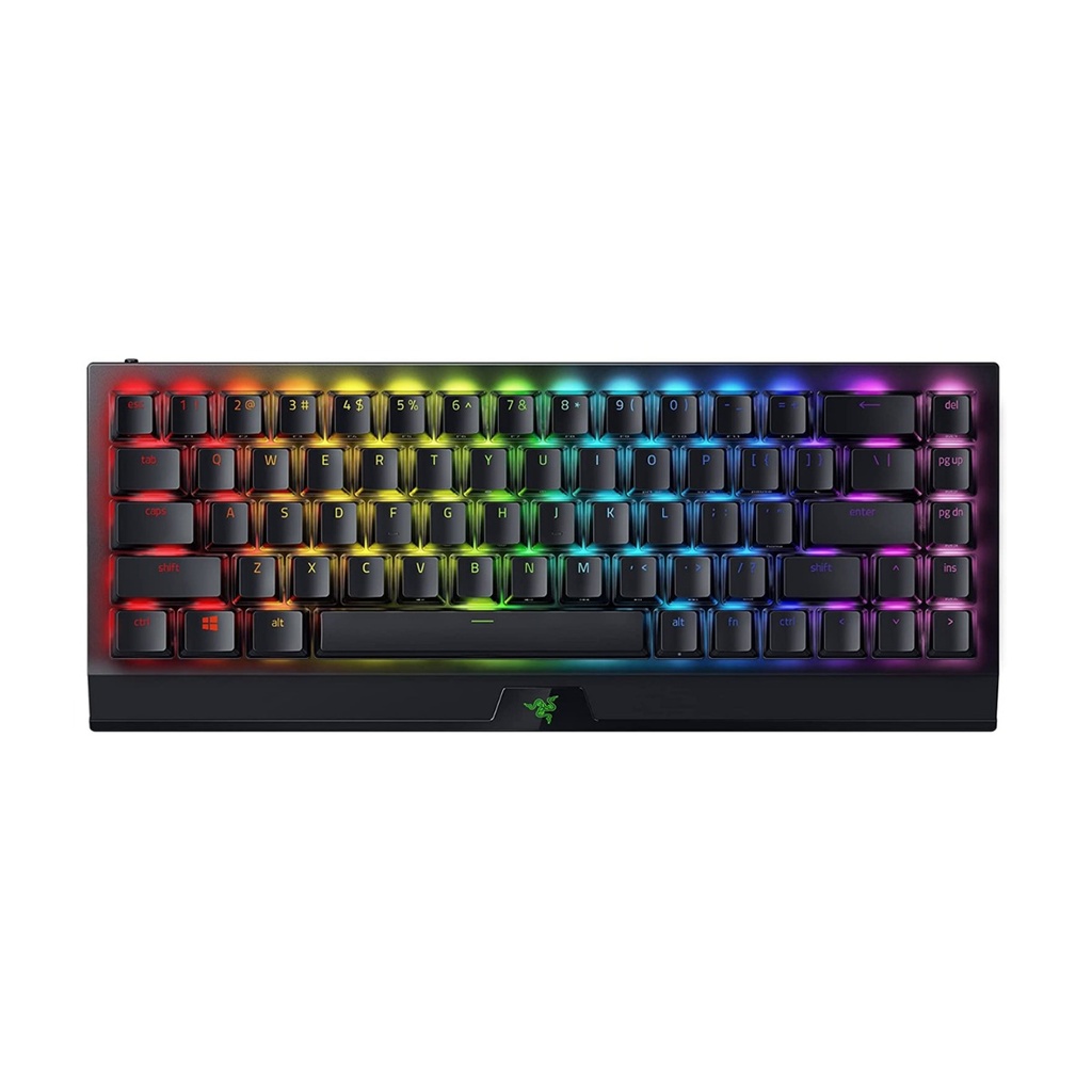 [NS005054] Razer BlackWidow V3 Mini HyperSpeed Wireless 65% RGB Mechanical Gaming Keyboard, Phantom Edition (Yellow Switch), US Layout - Black
