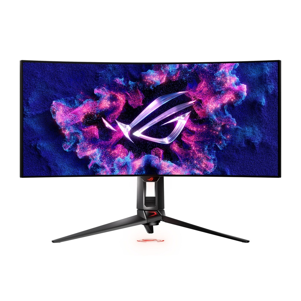 [NS015391] ASUS 34″ ROG Swift OLED (PG34WCDM ) Curved 240Hz 0.03ms HDR400 USB-C 90W HDMI 2.1 Gaming Monitor