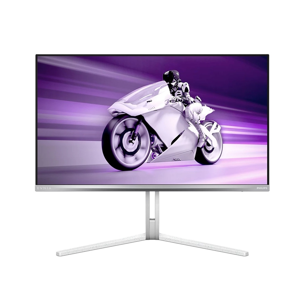 Philips Evnia 8000 Series 27" QD-OLED Gaming Monitor – 360Hz, 0.03ms Response, HDR 400, 99% DCI-P3, HDMI 2.1, Adaptive Sync, White