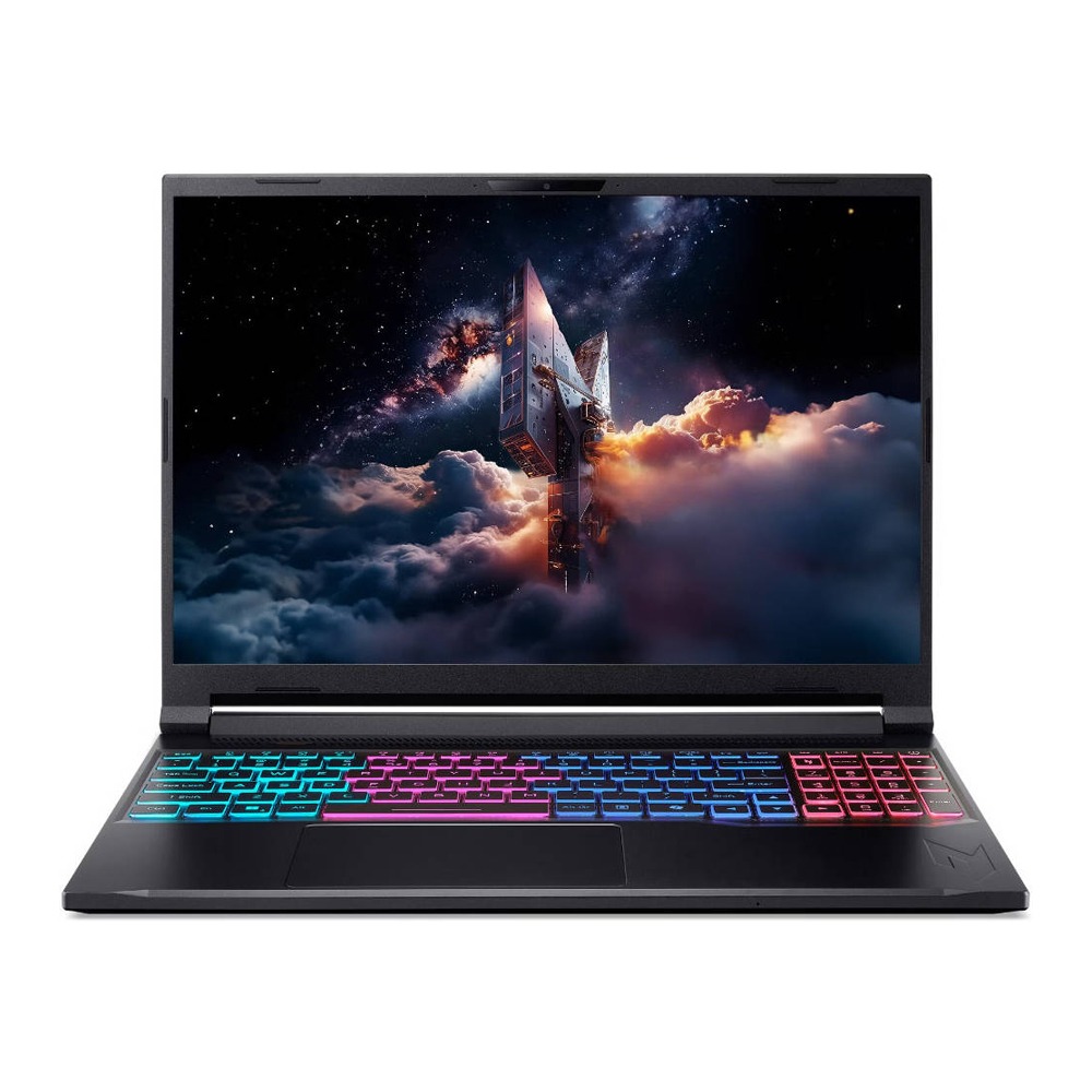 Acer Nitro V 16S Gaming Laptop, Intel Core 7-240H Processor, 32GB DDR5 RAM, 1TB SSD NVMe, RTX 5060 8GB Graphics, 16" WUXGA IPS 180Hz Display, RGB 4 Zones Backlight Keyboard, Windows 11 Home | Obsidian Black