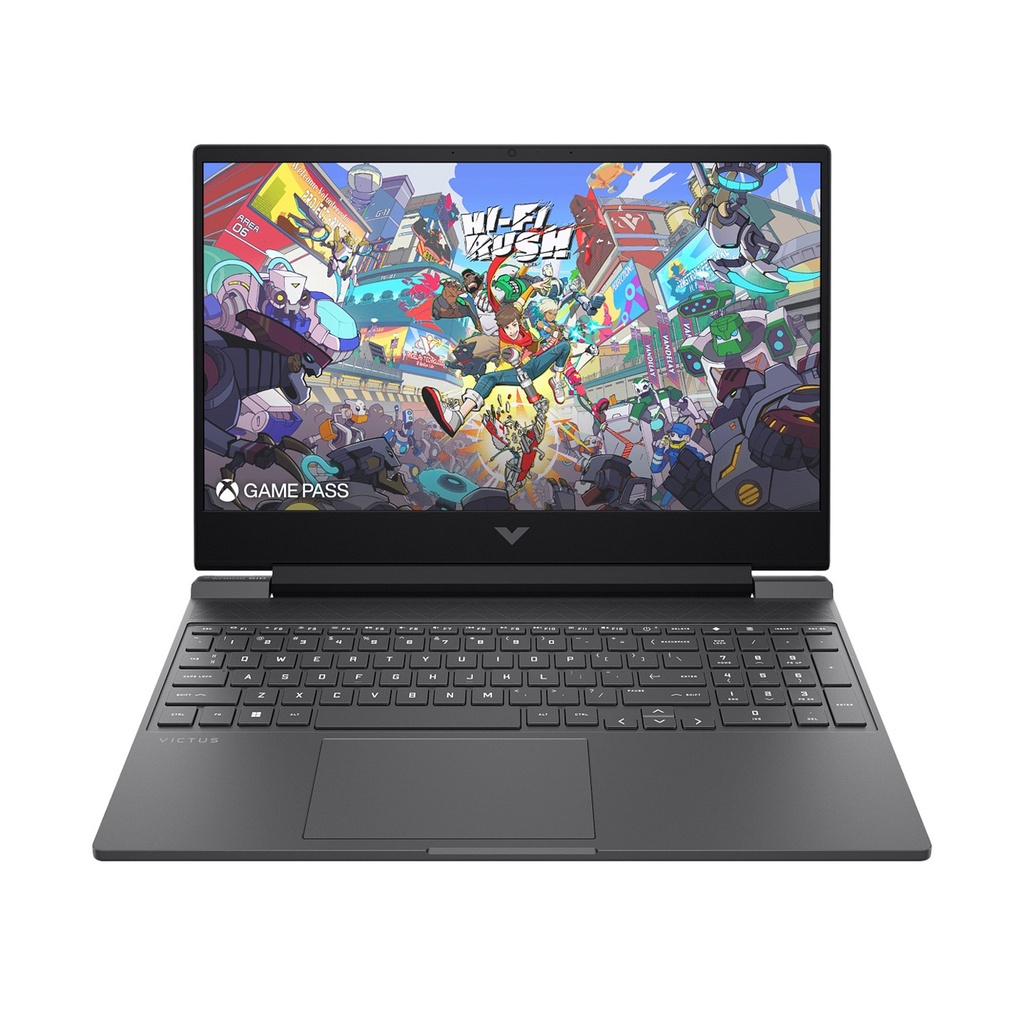 [NS031072] HP Victus (15-FA2082WM) Gaming Laptop, 13th Gen. i5-13420H Processor, 16GB DDR4 Ram, 512GB NVMe SSD, RTX 4050 6GB VGA, 15.6" FHD 144Hz Display, Backlit keyboard, Windows 11 Home, Mica Silver | B5EQ3UA#ABA