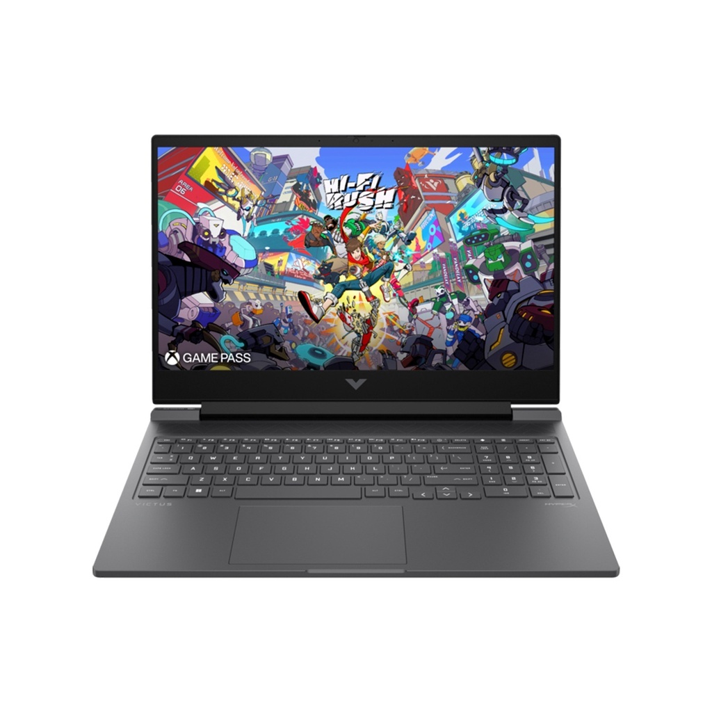 [NS031686] HP Victus (16-R1012NE) Gaming Laptop, Intel Core i7-14650HX Processor, 16GB DDR5 Ram, 1TB NVMe SSD, RTX 4050 6GB Graphic, 16.1" FHD 144Hz Display, Full-Size Backlit Keyboard, Windows 11, Mica Silver | 9U2E9EA#ABV