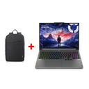 Lenovo Legion 5 16IRX9 Gaming Laptop, 13th Gen. Intel Core i7-13650HX Processor, 16GB RAM, 512GB SSD, NVIDIA GeForce RTX 4060 8GB 16" WQXGA Display (Win 11 Home) - Luna Grey + Lenovo 15.6" Laptop Backpack B210 (Black)
