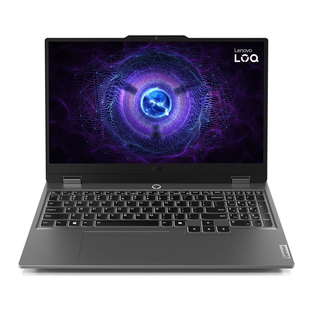 [NS031073] Lenovo LOQ 15IAX9 Gaming Laptop, Intel Core i5-12450HX Processor, 12GB DDR5 Ram, 512GB NVMe SSD, RTX 3050 6GB VGA, 15.6" FHD 144Hz Display, White Backlit Keyboard, Windows 11 Home, Luna Grey | 83GS001CUS