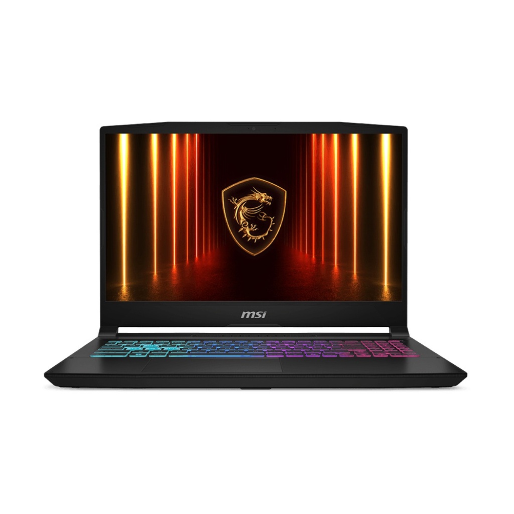 MSI Katana 15 HX B14WGK Gaming Laptop, Intel Core i9-14900HX Processor, 16GB DDR5 Ram, 1TB NVMe SSD, RTX 5070 8GB, 15.6" QHD (2560x1440) 165Hz IPS Display, 4-Zone RGB Gaming Keyboard (Eng/Arb) Windows 11 Pro (License) - Black