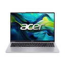 Acer Aspire Lite AL16 FHD Laptop, Intel Core i5-1334U Processor, 16GB RAM, 512GB SSD, Intel UHD Graphics, 16" WUXGA IPS Display, Windows 11 Pro (License), Light Silver | NX.D76EM.002