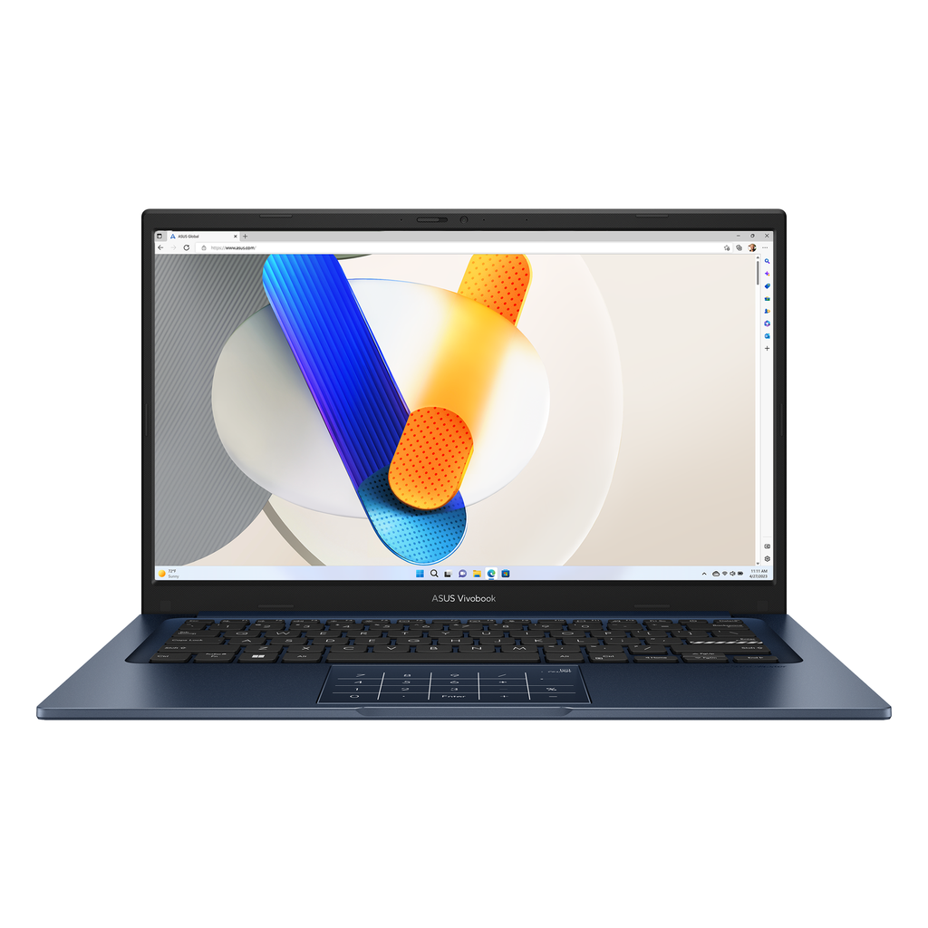 Asus VivoBook (X1404VA-NKI585WU) Intel Core i5-1335U 8GB Ram 512GB SSD Intel Iris X Graphics 14" FHD (Win 11 Home) - Quiet Blue