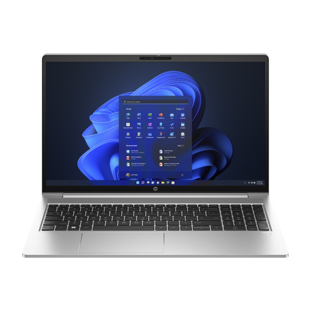 [NS026731] HP ProBook 450 G10 Intel Core i7-1355U 8GB RAM 512GB SSD NVIDIA GeForce RTX 2050 4GB 15.6" FHD Windows 11 Pro (License) - Pike Silver Aluminum With Free Gift Laptop Bag + Mouse