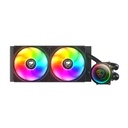 Cougar Poseidon Elite ARGB 240 All-In-One High Performance Liquid Cooler with Quiet Performance - Black