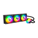 Montech Hyper Flow ARGB 360 AIO CPU Liquid Cooler With Enhanced Water Pump Design - Black