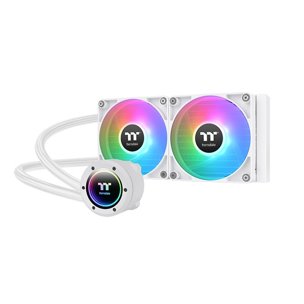 Thermaltake TH240 V2 Snow Edition ARGB Sync AIO Liquid Cooler - White