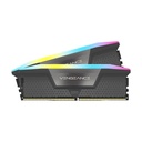 CORSAIR VENGEANCE® RGB 96GB (2x48GB) DDR5 DRAM 6000MT/s CL30 AMD EXPO & Intel XMP Memory Kit