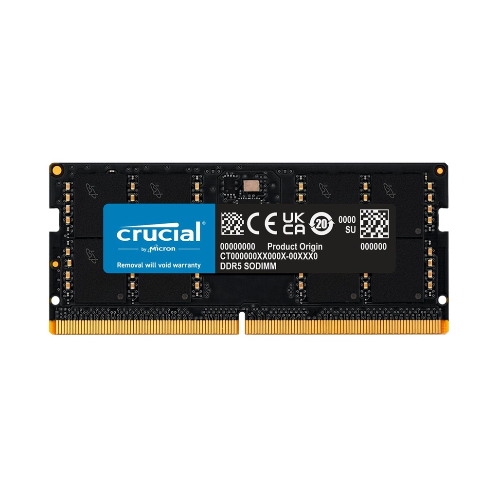 [NS012325] Crucial RAM 32GB DDR5 4800MHz Laptop Memory