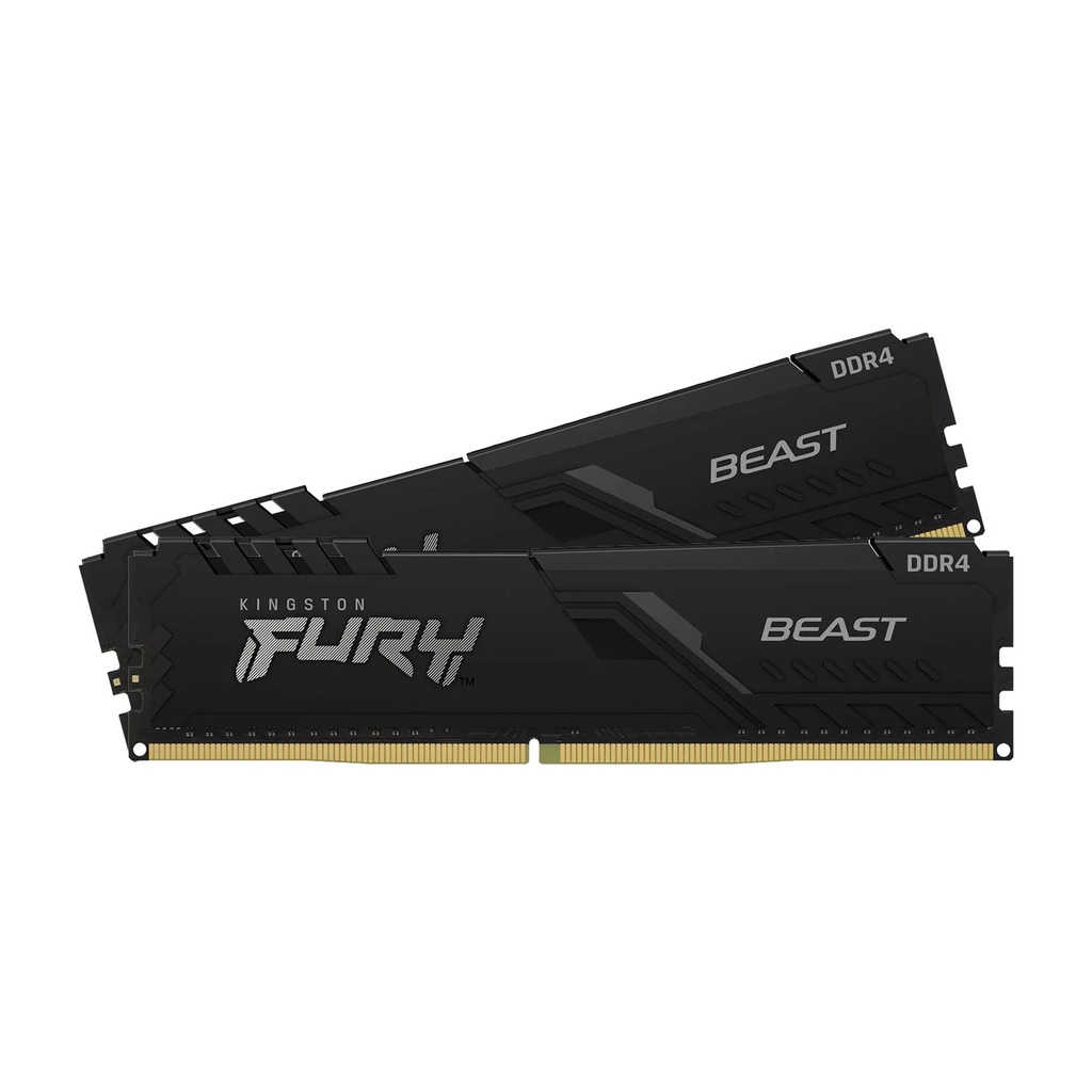 [NS009841] Kingston Fury Beast 16GB (2x8GB) DDR4 3200MT/s CL16 Desktop Memory Kit