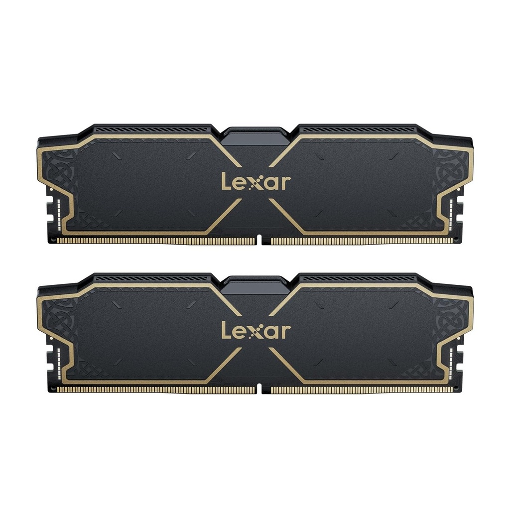 [NS030124] Lexar Thor 32GB (2x16GB) DDR5 6000MHz Overclock CL38 Memory Kit - Black