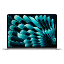 Apple MacBook Air M4 Chip, 15-inch Liquid Retina display, M4 Chip, 10‑Core CPU, 10‑Core GPU, 24GB unified Memory, 512GB SSD Storage, Backlit Magic Keyboard English/Arabic, Silver | MC6J4AB/A