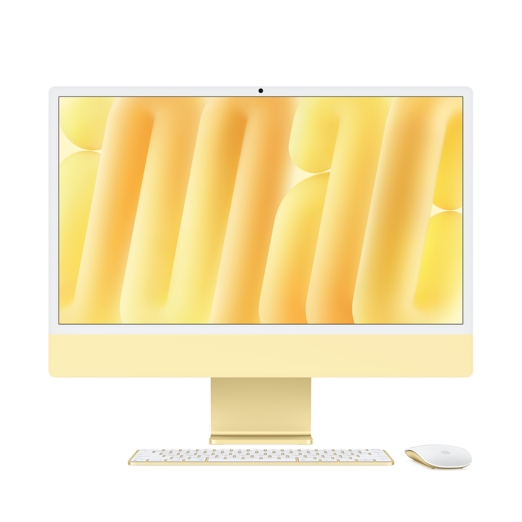 [NS027369] Apple iMac 24" M4 10-Core CPU 10-Core GPU 24GB RAM 1TB SSD (Eng/Arb KB) - Yellow