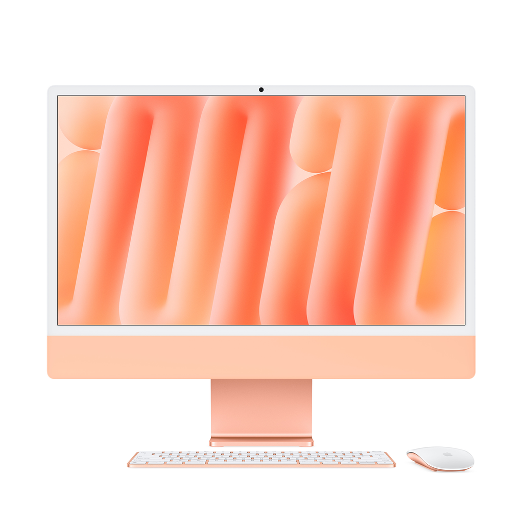 [NS027365] Apple iMac 24" M4 10-Core CPU 10-Core GPU 24GB RAM 512GB SSD (Eng/Arb KB) - Orange