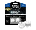 KontrolFreek FPS Freek Galaxy Purple for PlayStation 4 (PS4) and PlayStation 5 (PS5) | Performance Thumbsticks | 1 High-Rise, 1 Mid-Rise | Purple
