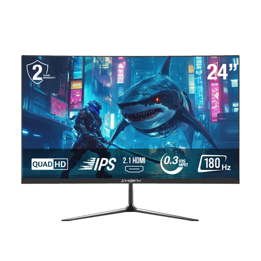 [SJ22N] Sharx 24″ JAWS 24F200I 200Hz 1ms IPS FHD HDMI 2.1 Gaming Monitor