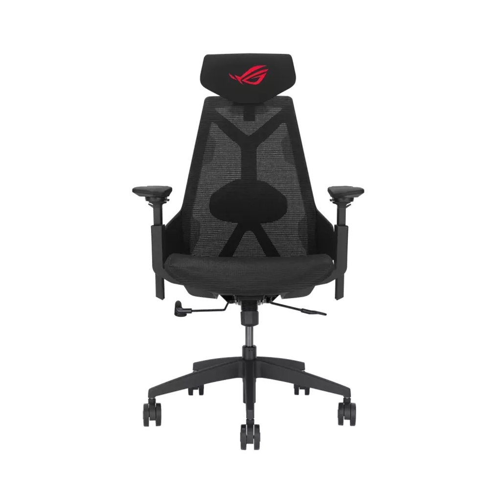 Asus SL400C ROG Destrier Core Ergo Gaming Chair Futuristic Cyborg Design, Adjustable, Breathable Durable - Black