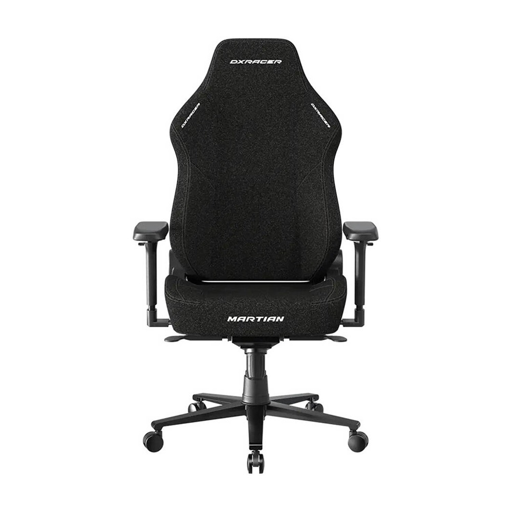 [NS031871] DXRacer MARTIAN Series Electric Adjustable Backrest Large (Fabric) Gaming Chair, 4D Armrests, Integrated Lumbar 90° ~ 135° Back Recline Support - Black