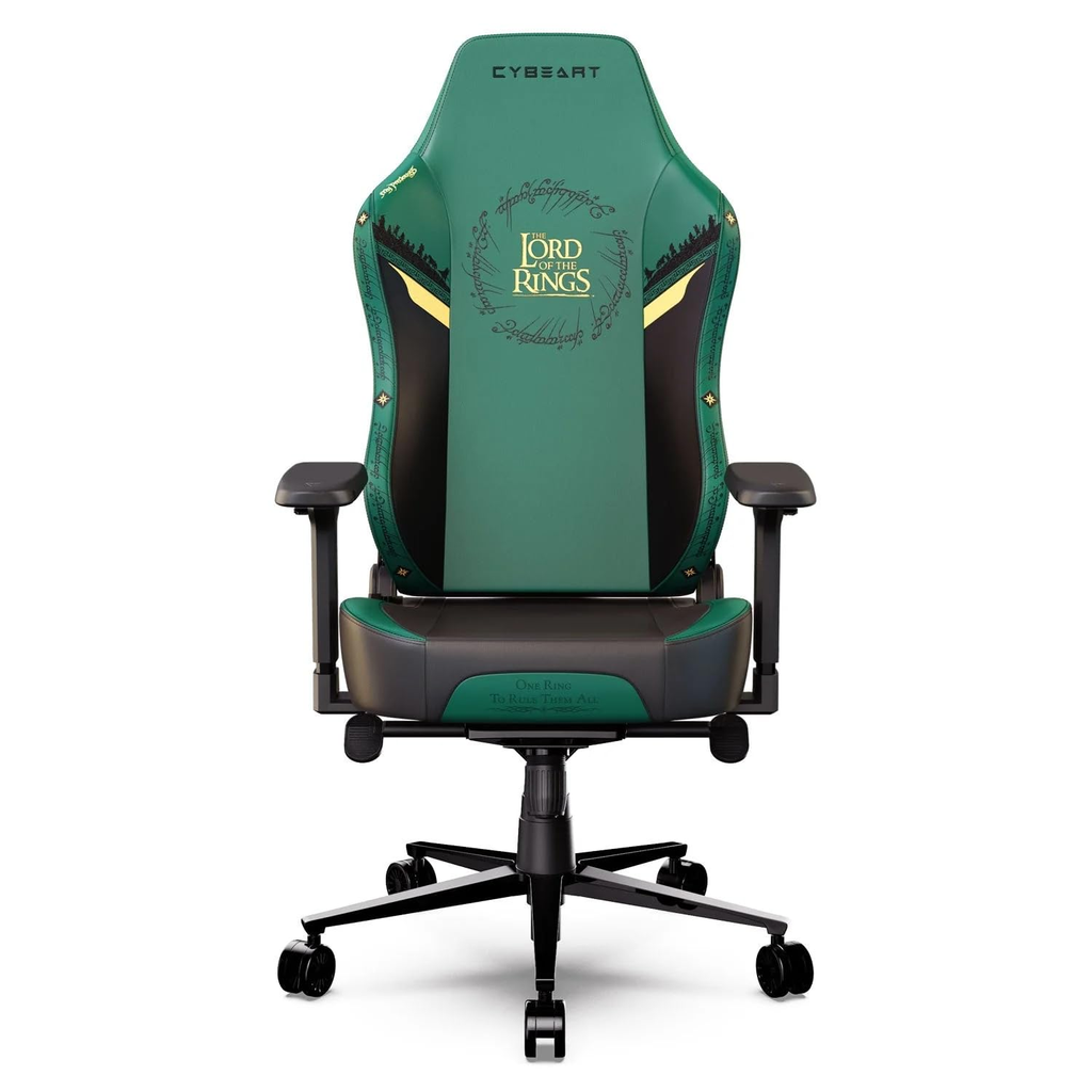 CYBEART The Lord Of The Ring Supreme PU Leather, 4D Armrest Inbuilt Lumbar Support Gaming Chair