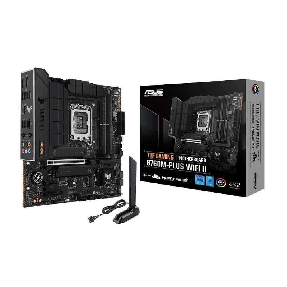 Asus Intel TUF Gaming B760M-PLUS II WIFI DDR5 MotherBoard