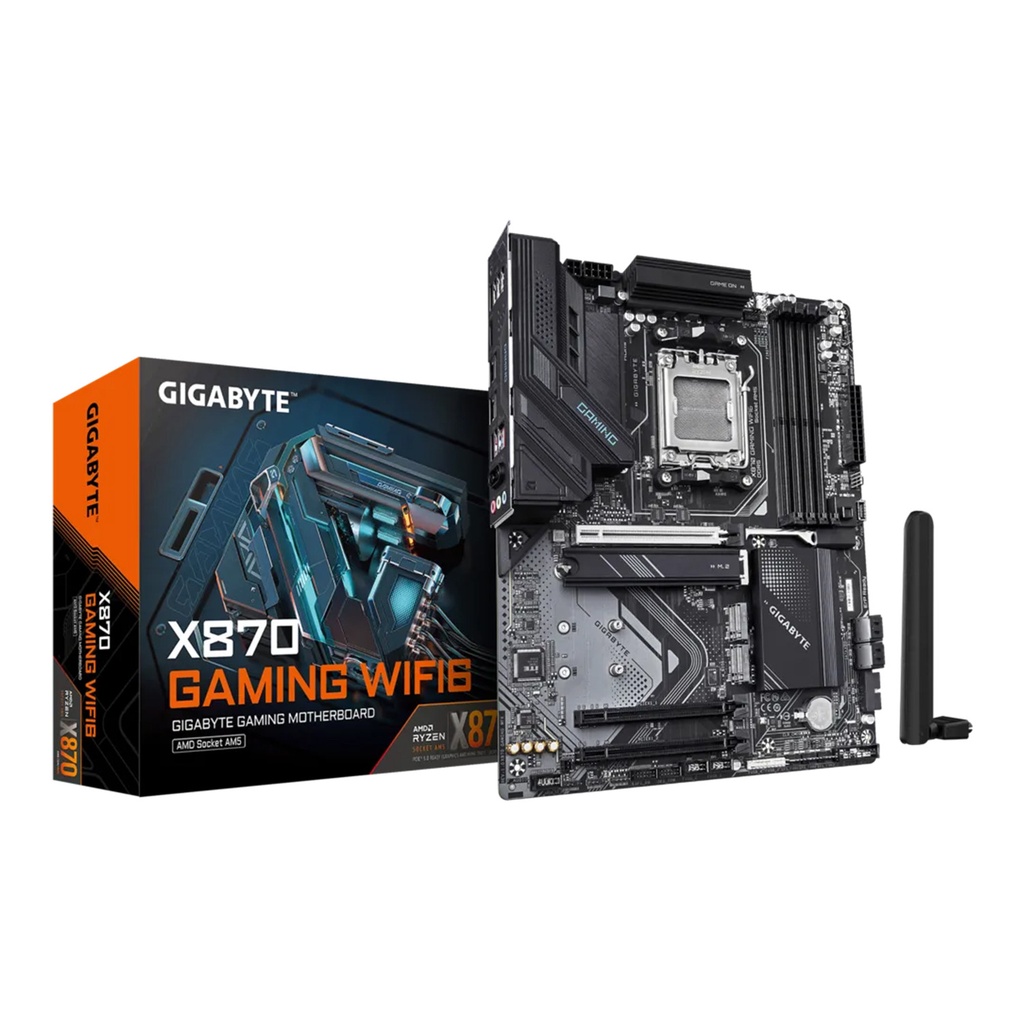 [NS028082] GigaByte X870 Gaming Wifi6 AMD Ryzen DDR5 Gaming Motherboard
