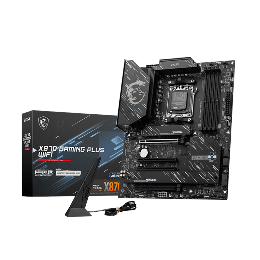 [NS027929] MSI X870E Gaming Plus Wifi, Ai PC, PCIe 5.0 Ready DDR5 AMD Ryzen Gaming MotherBoard
