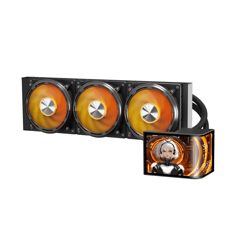 [ADN1N] DarkFlash Vision UV360 Liquid CPU Cooler  Liquid