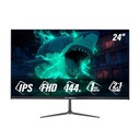 Sharx Bite B24F144I 24", IPS Panel FHD 144Hz 1ms, 2.1 HDMI with 2W Speaker & Fixed Stand Gaming Monitor - Black