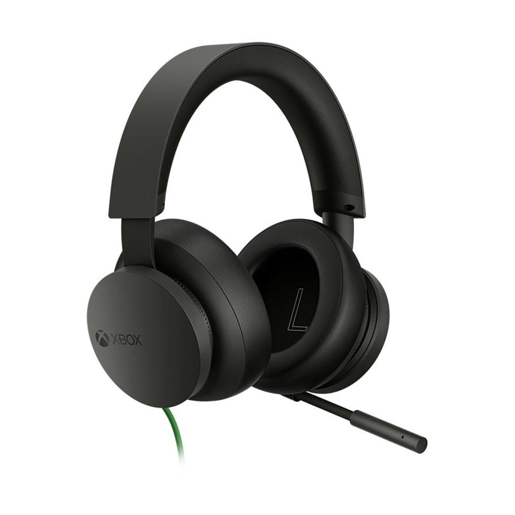 Microsoft Xbox Series Stereo Wired (3.5mm) Gaming Headset with Bendable Boom Mic, Supports Spatial Sound, Dolby Atmos For PC & Xbox