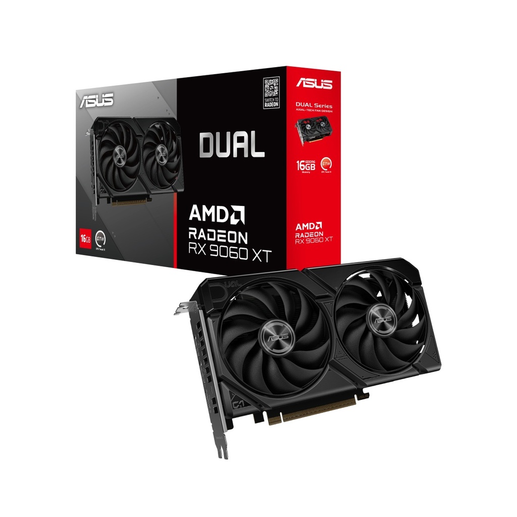[NS033424] Asus Dual AMD Radeon RX 9060 XT 16GB GDDR6 Graphic Card