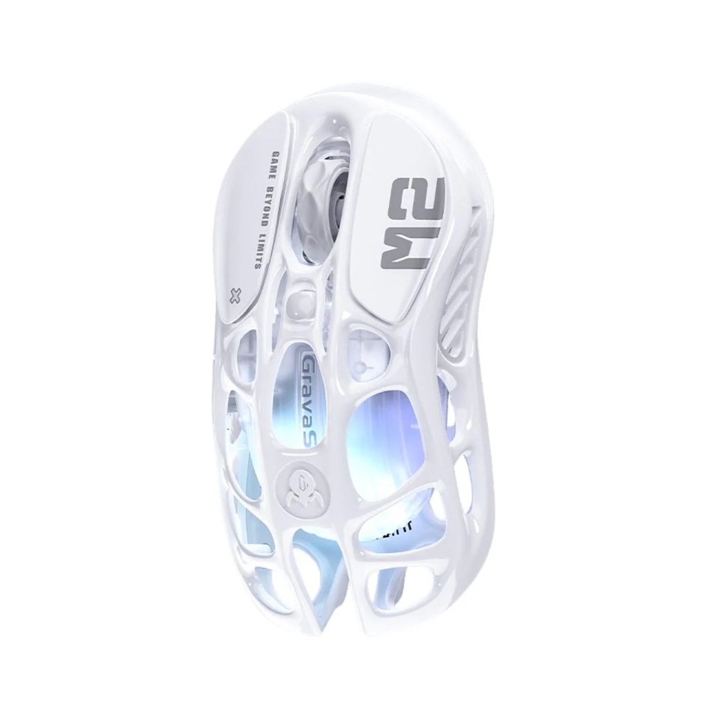 GravaStar Mercury M2 Wireless Gaming Mouse - Opaline White