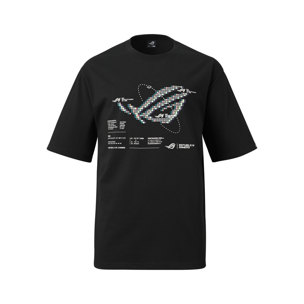 [NS033495] Asus CT1014 Rog PixelVerse T-Shirt Cotton XL - Gray