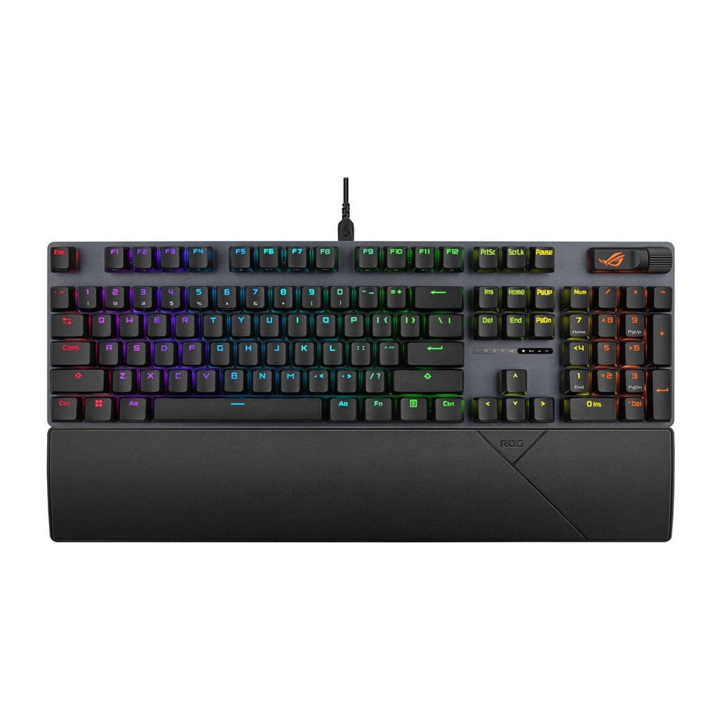 Asus XA11 Rog Strix Scope II Wired Mechanical Gaming Keyboard NX Snow Switch Refined Linear - Black
