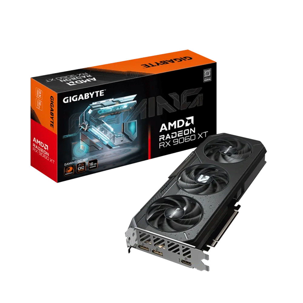 [NS033546] Gigabyte AMD Radeon RX 9060 XT Gaming OC Edition 16GB GDDR6 Graphics Card
