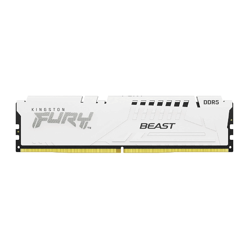 [NS033569] Kingston Fury Beast 16GB DDR5 6000MT/s CL36 Memory - White