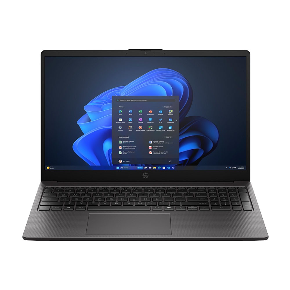 [NS033609] HP 250R G10 Laptop, Intel Core 3 100U Processor, 8GB RAM DDR5, 512GB SSD NVMe, Intel® Graphics Integrated, 15.6" FHD Display, Windows 11 Pro (License) - Dark Ash Silver | D36CZAT