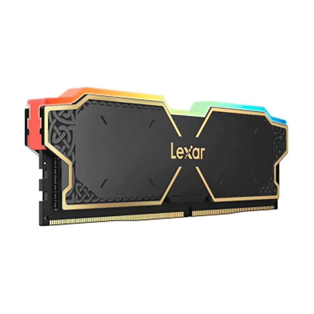 [NS033699] Lexar Thor RGB 16GB (1x16GB) DDR5 6000MHz CL38 Memory - Black