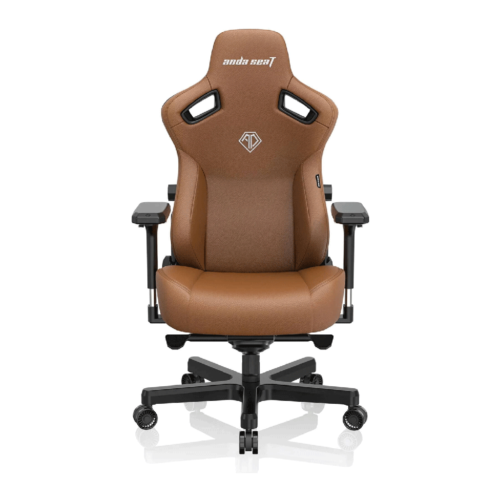 Anda Seat Kaiser 3 Large -Premium Ergonomic PVC leather, With Magnetic Memory Foam Neck Pillow - Brown