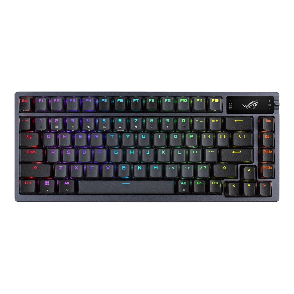 Asus M701 Rog Azoth 75% Wireless Mechanical Gaming Keyboard Rog NX Red Switch US English - Black