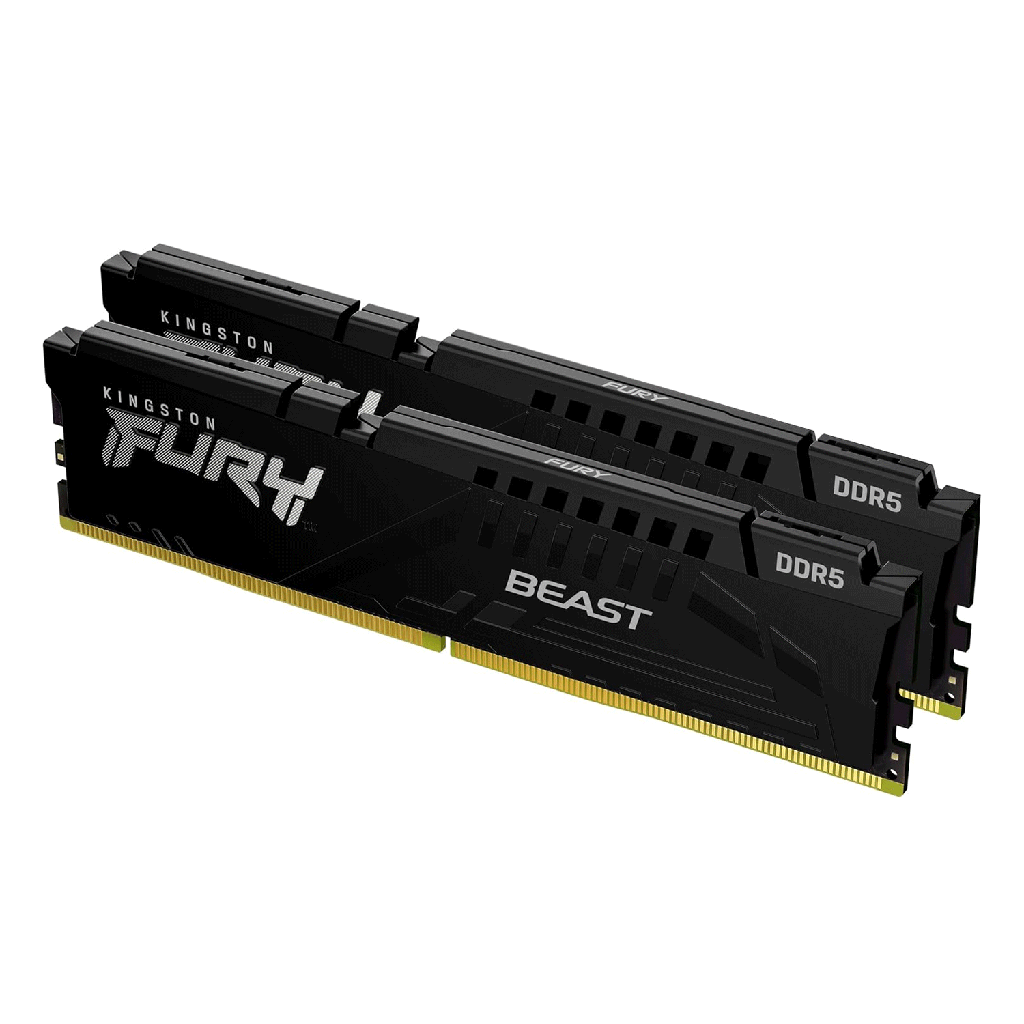 [NS033723] Kingston Fury Beast 32GB (2x16GB) DDR5 6000MT/s CL30 Memory Kit - Black
